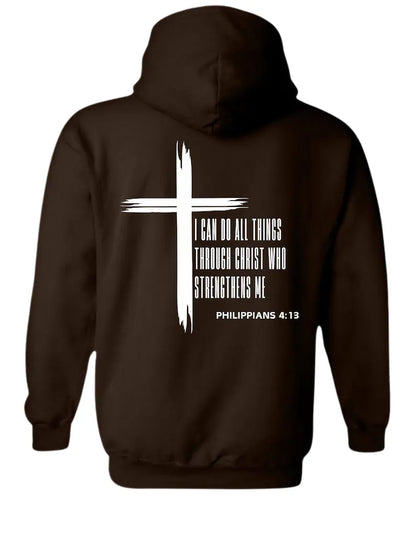 I Can Do All Things Bible Verse Hoodie