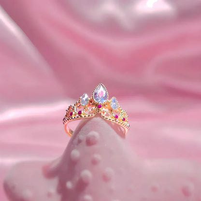 The Rapunzel Crown Ring