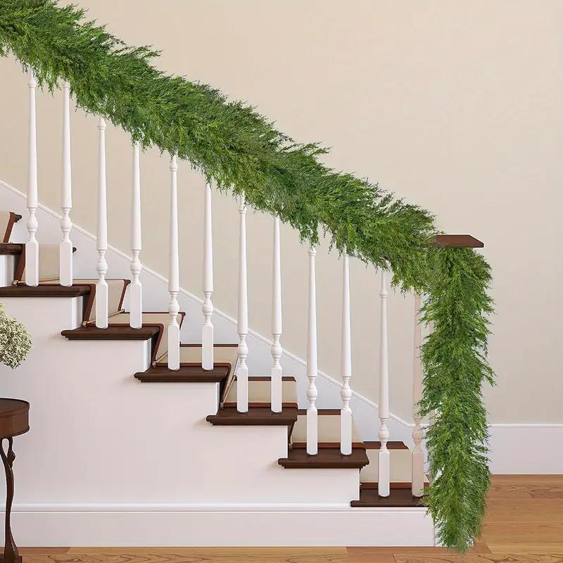 70.8 Inch Norfolk Pine Vine Garland for Christmas Decor