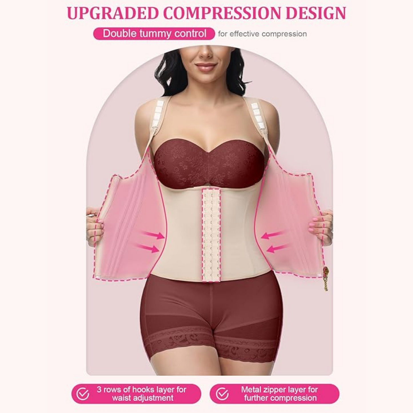 SHAPSHE Waist Trainer for Women Tummy Control