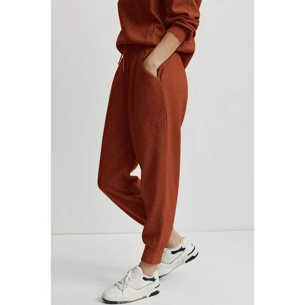 Women's 2-Piece Half Zip Sweatsuit Set with Joggers