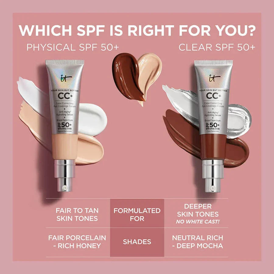 IT Cosmetics CC SPF50 Duo with Special Edition Star Brush