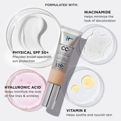 IT Cosmetics CC SPF50 Duo with Special Edition Star Brush