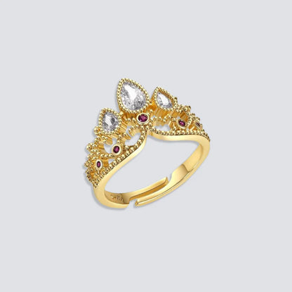 The Rapunzel Crown Ring