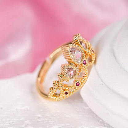The Rapunzel Crown Ring